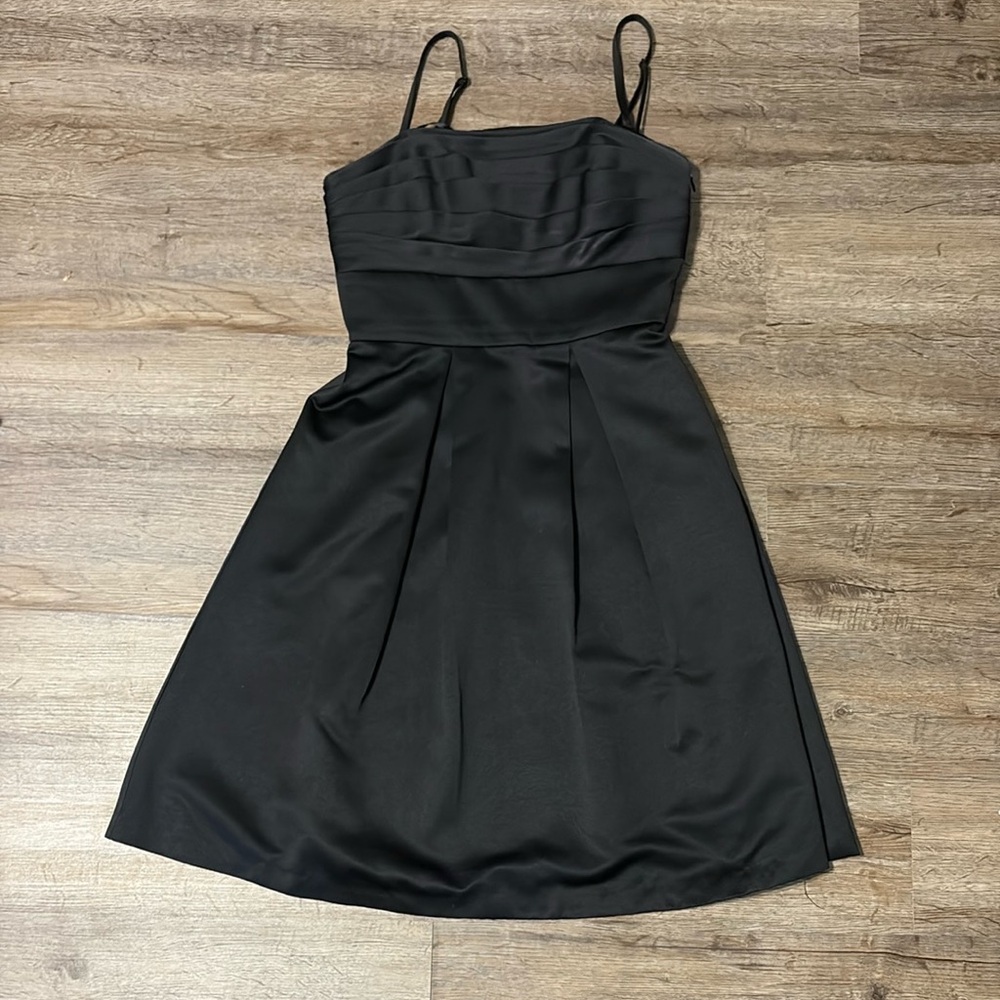 White House Black Market Strapless A-Line Cocktail Dress